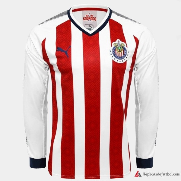 Camiseta CD Guadalajara Primera equipación ML 2017-2018